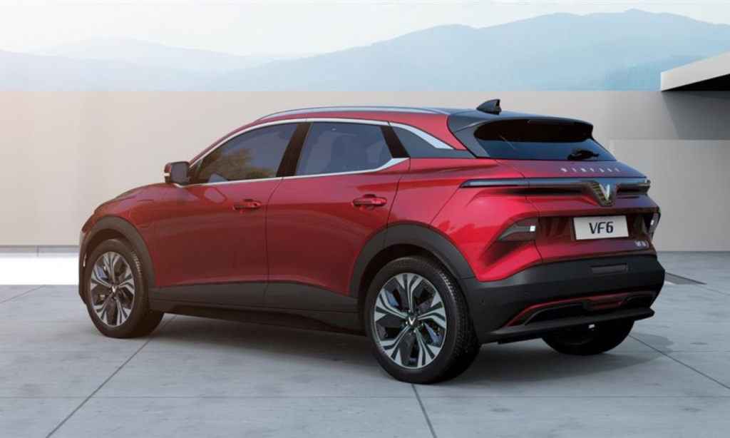 VinFast VF6 màu đỏ